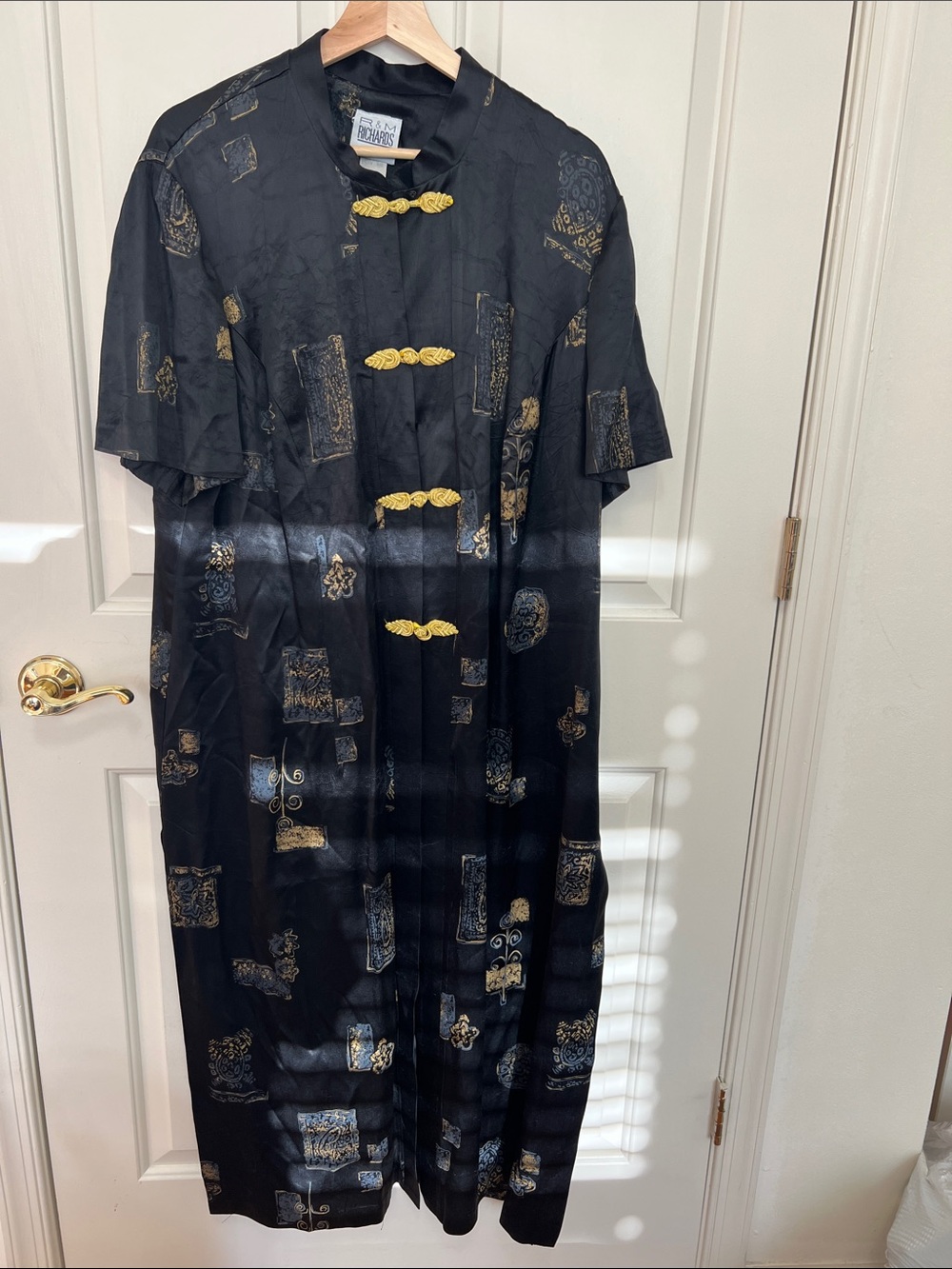 R&M Richards Black with Gold Accents tang jackets
